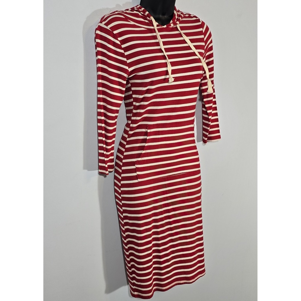Heart and Hips Women's Striped Hoodie Dress - Size Small - New With Tags‎